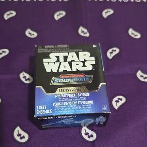 Star Wars Micro Machines Squadron Series 7 Mystery Vehicle & Figure - Black/Blue